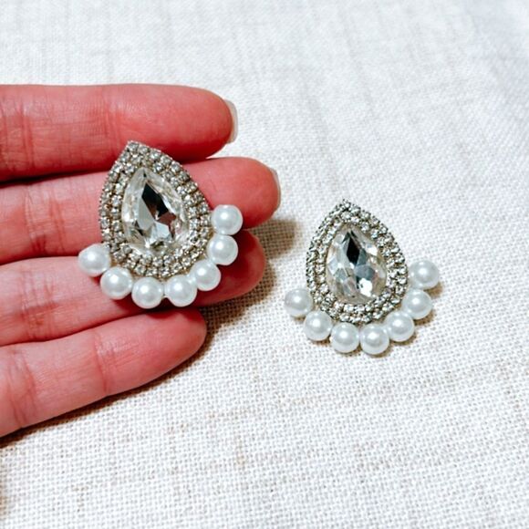 pearl earrings P10 - Picture 1 of 4
